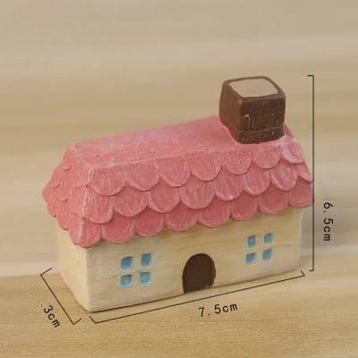 Decorative House Showpieces - Set of 3 - ThePeppyStore