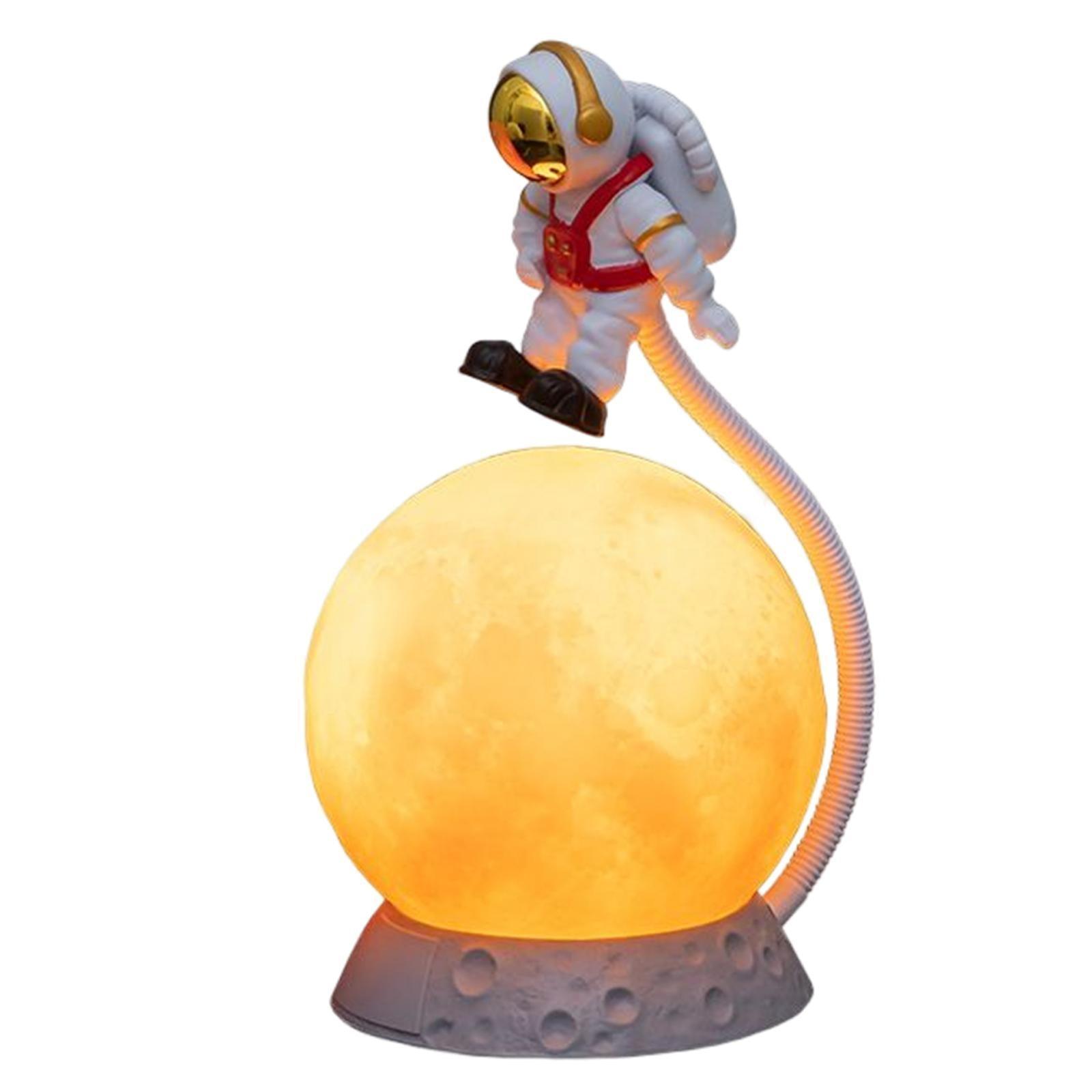 Astronaut On Moon Desk Lamp (Select From Drop Dow Menu) - ThePeppyStore