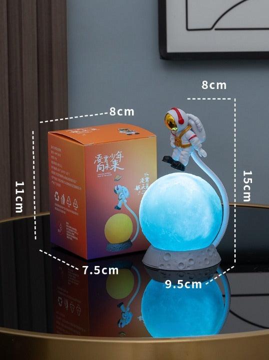 Astronaut On Moon Desk Lamp (Select From Drop Dow Menu) - ThePeppyStore