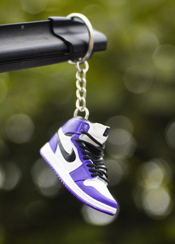3D Sneaker Keychain - Purple - ThePeppyStore