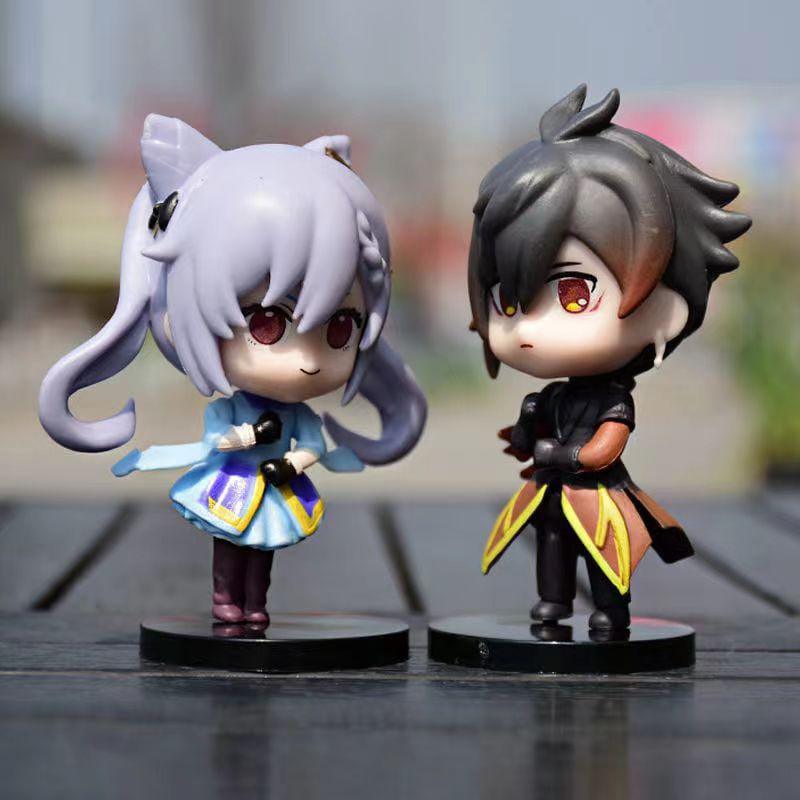 Genshin Impact Collectibe Figures - Set of 6 - ThePeppyStore