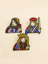 Baadshah And Begum Pins (Set Of 2) - ThePeppyStore