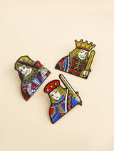 Baadshah And Begum Pins (Set Of 2) - ThePeppyStore