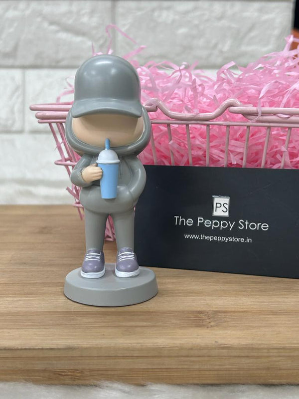 Boy With Cap Standing Figure - 11 cm - (Select From Drop Down Menu) - ThePeppyStore