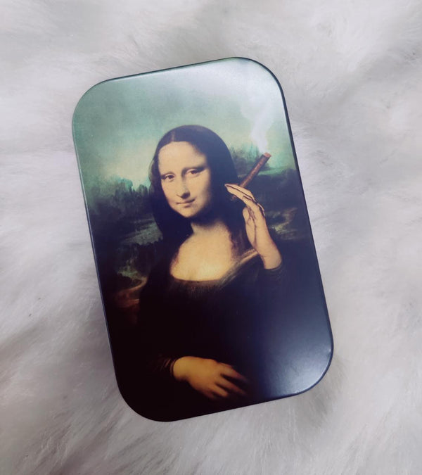 Mona Lisa Cigarette Case - ThePeppyStore