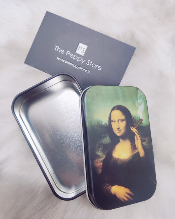 Mona Lisa Cigarette Case - ThePeppyStore