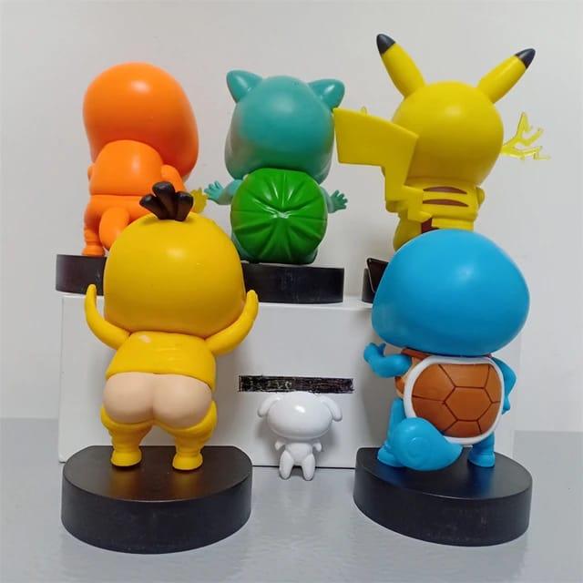 Shinchan Figure Set of 5 - Pokemon's Version - ThePeppyStore