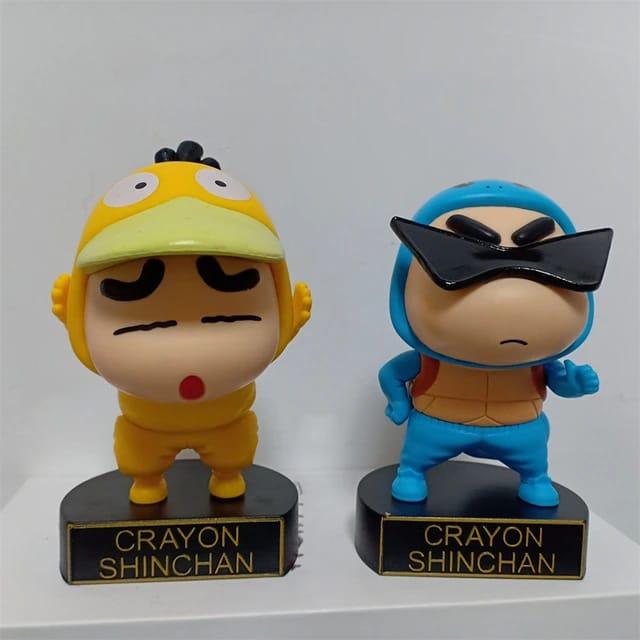 Shinchan Figure Set of 5 - Pokemon's Version - ThePeppyStore