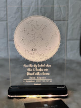Personalised Birthday LED Star map ( NO COD ALLOWED ON THIS PRODUCT ) - ThePeppyStore