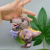 Cute Dinosaur Keychain With Bagcharm (Select From Drop Down Menu) - ThePeppyStore