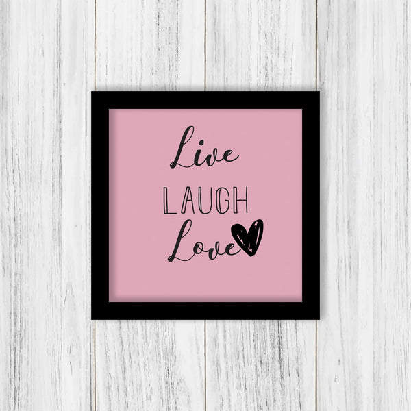 Live Laugh Love Frame - ThePeppyStore
