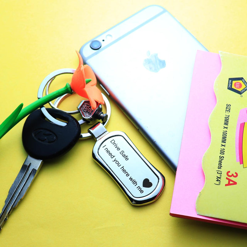 Drive Safe Keychain - Premium Quality - ThePeppyStore