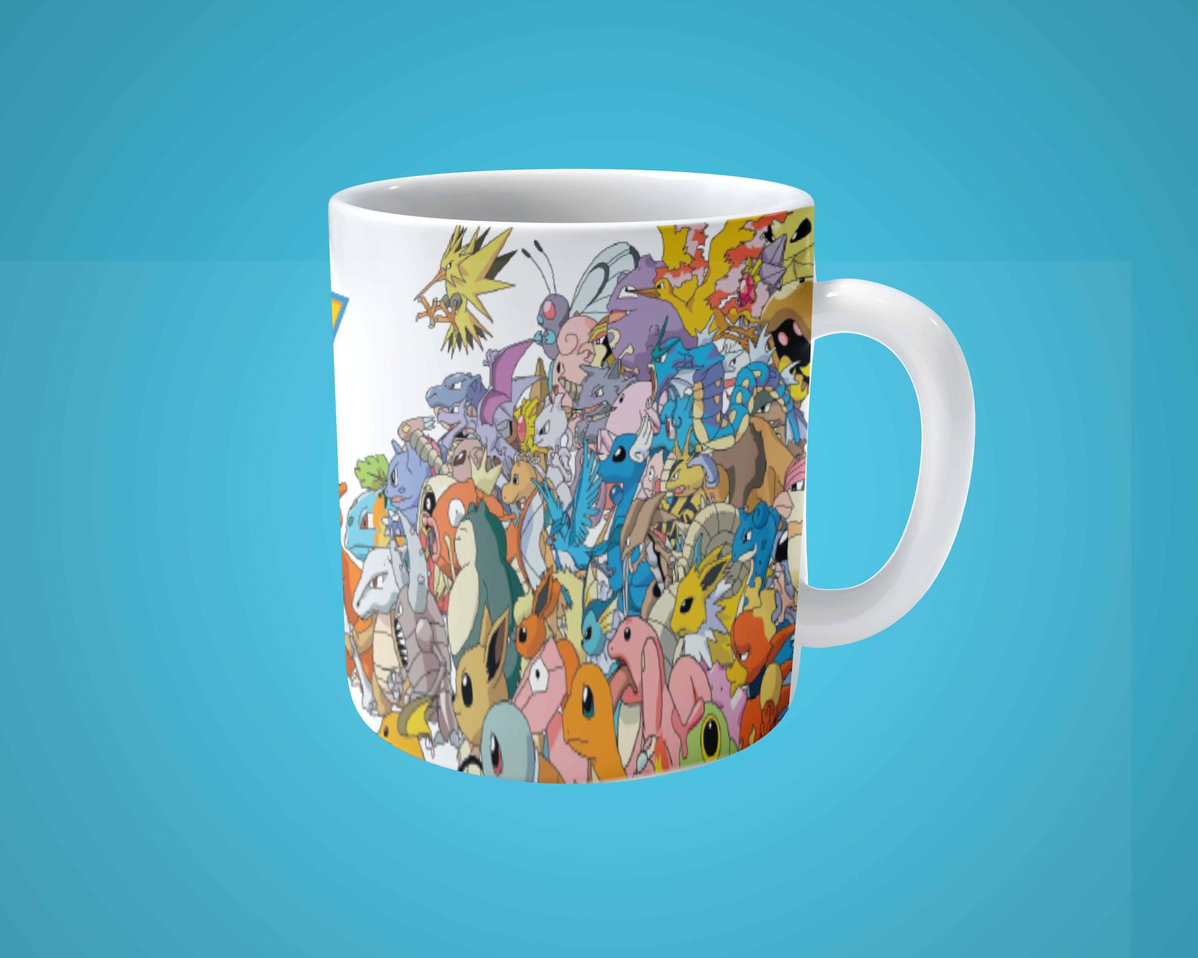 POKEMON ALL CHARACTERS MUG - ThePeppyStore