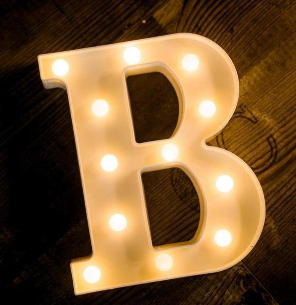 Alphabets Marquee Lights ( Large ) - ThePeppyStore