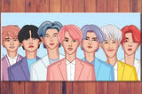BTS - Kings of Pop Wall Art (Select From Dropdown) - ThePeppyStore