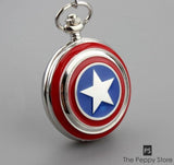 Captain America Pocket Watch - ThePeppyStore