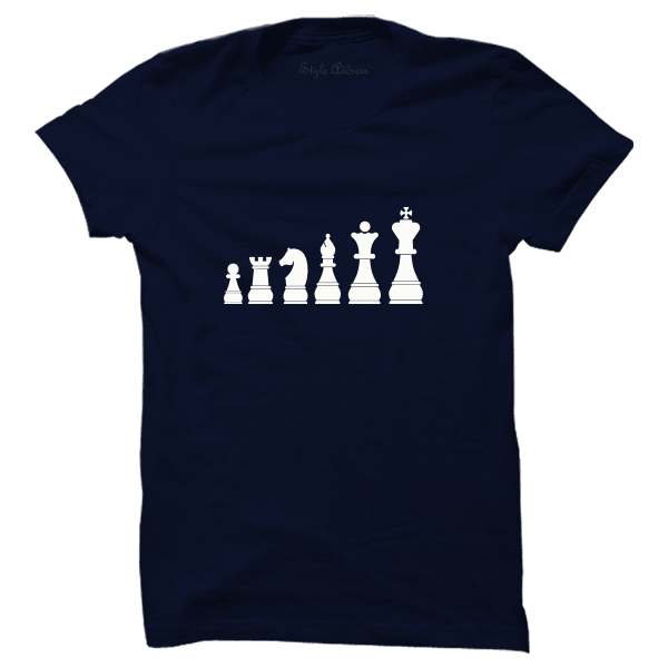 Chess Pieces T-shirt - ThePeppyStore