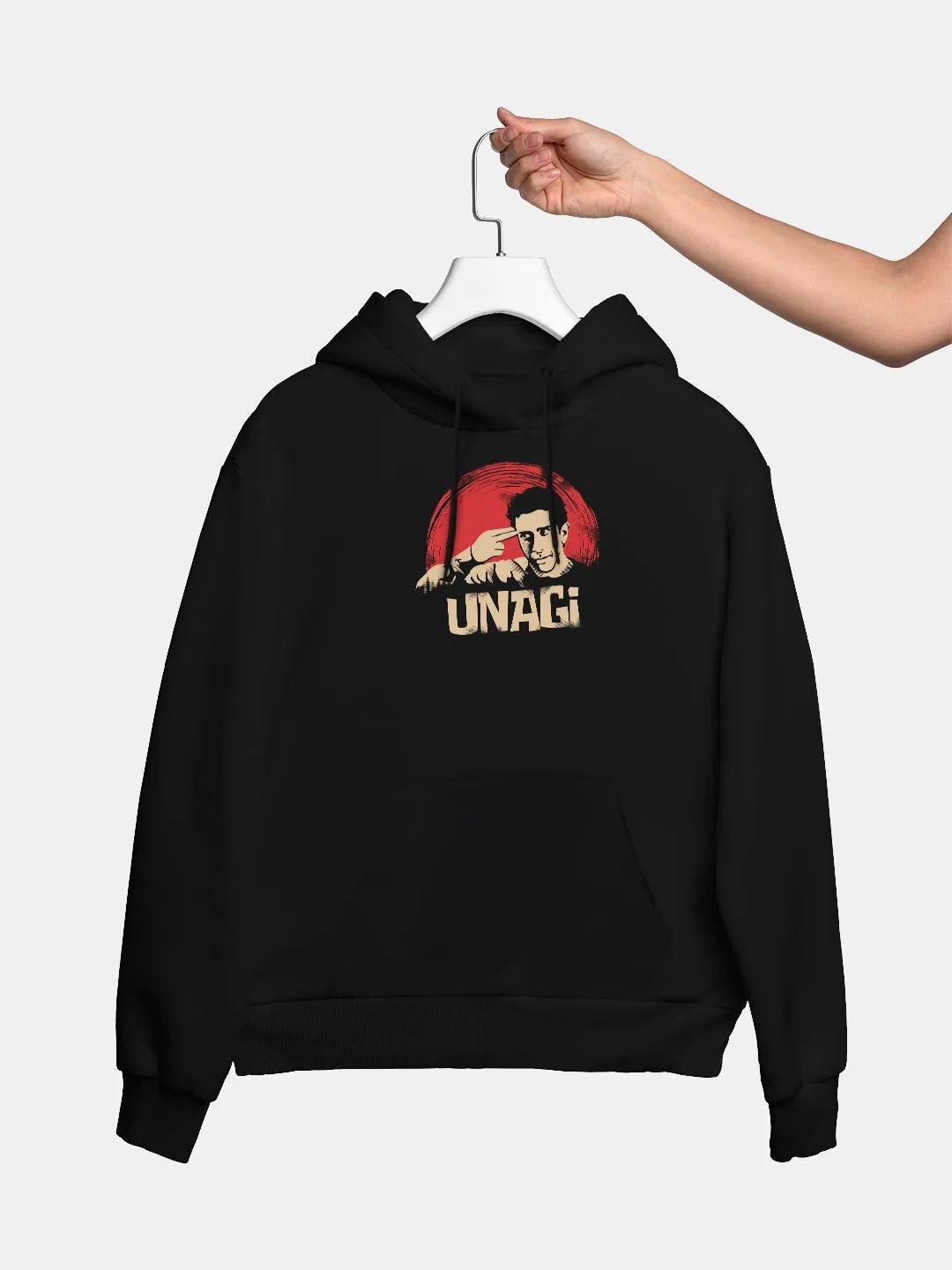 Ross Unagi Friends Mens Hoodie Black Colour - ThePeppyStore