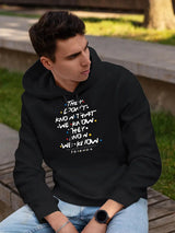 They don`t Know friends Mens Hoodie Black Colour - ThePeppyStore