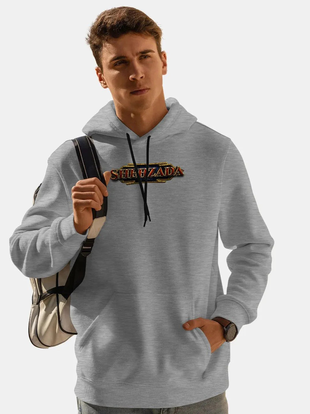 Shehzada Royal Grey Mens Hoodie - ThePeppyStore