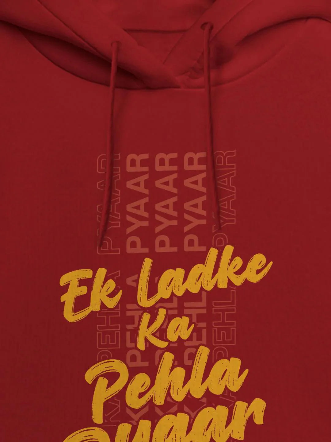 Shehzada Pehla Pyaar - Red Mens Hoodie - ThePeppyStore