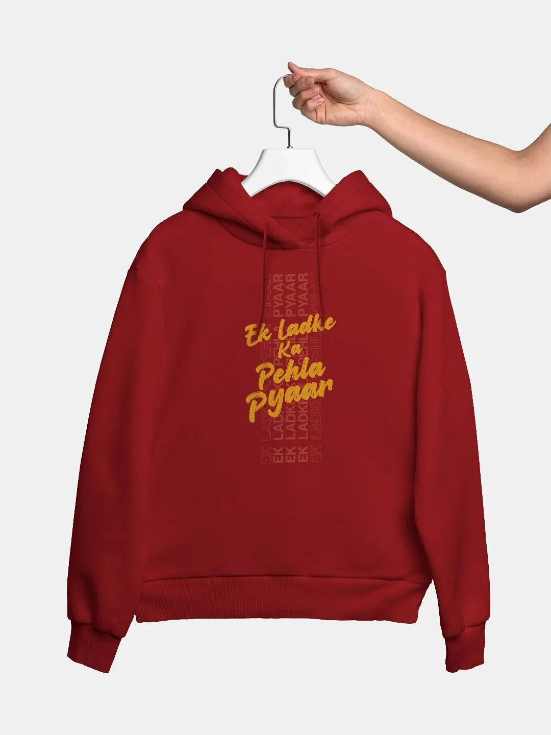 Shehzada Pehla Pyaar - Red Mens Hoodie - ThePeppyStore