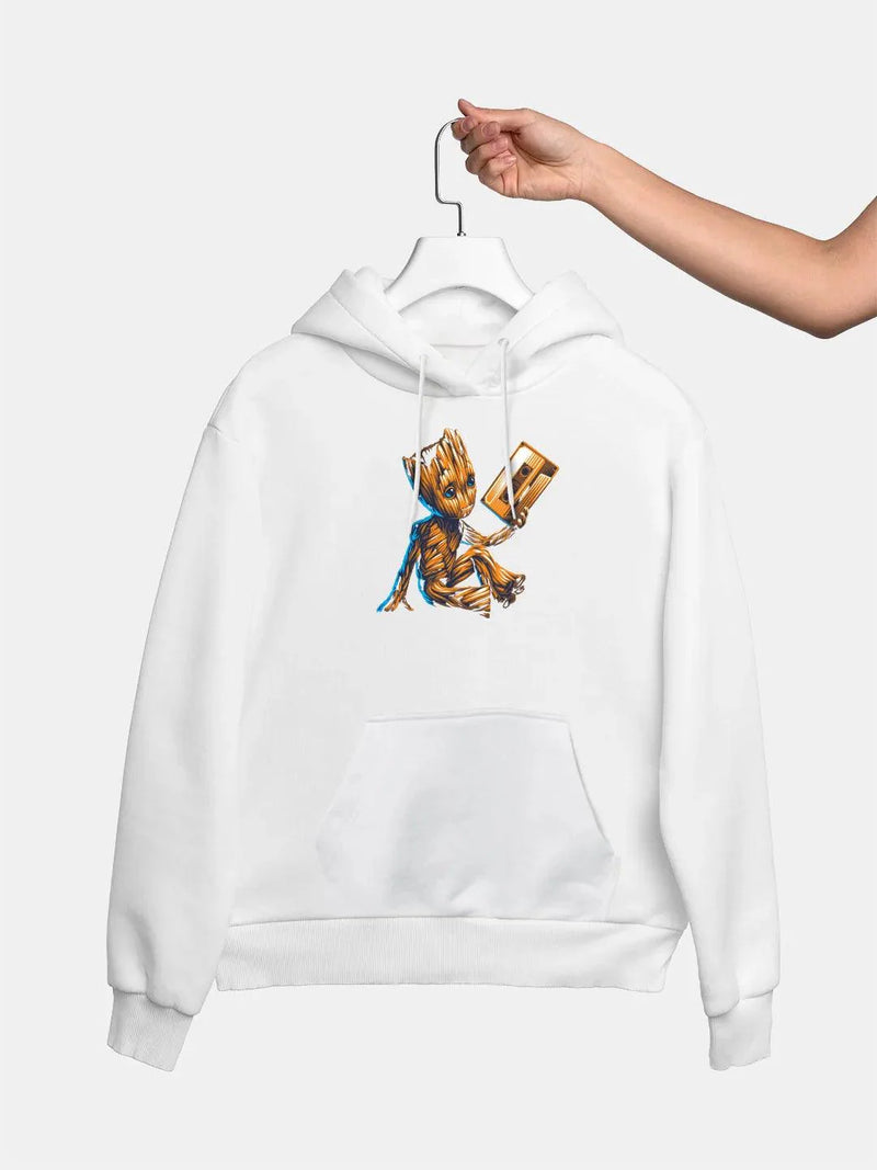 Groot top unicorn hoodie