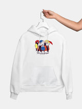 Friends - I'll Be there For You =  Mens Hoodie White Colour - ThePeppyStore