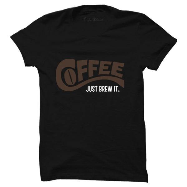 Coffee T-shirt - ThePeppyStore