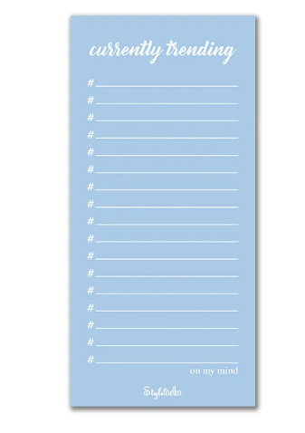 Currently Trending NotePad - ThePeppyStore