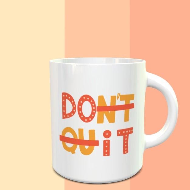 Don't Quit - Do It Mug - ThePeppyStore
