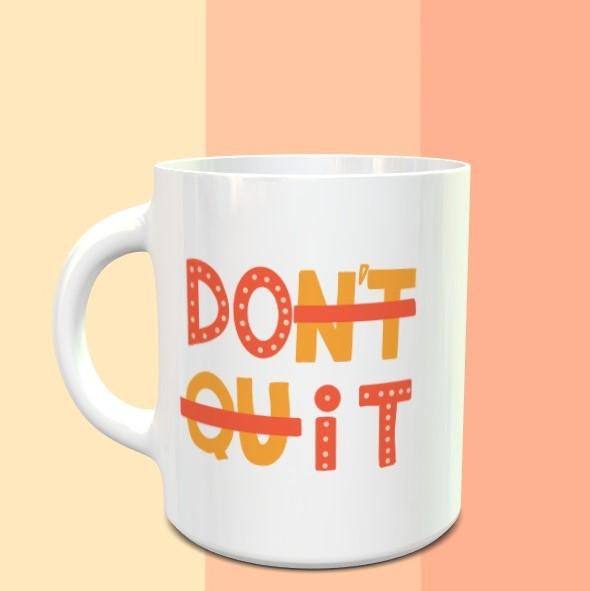 Don't Quit - Do It Mug - ThePeppyStore