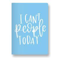 I Can't People Today Pocket Diary - ThePeppyStore