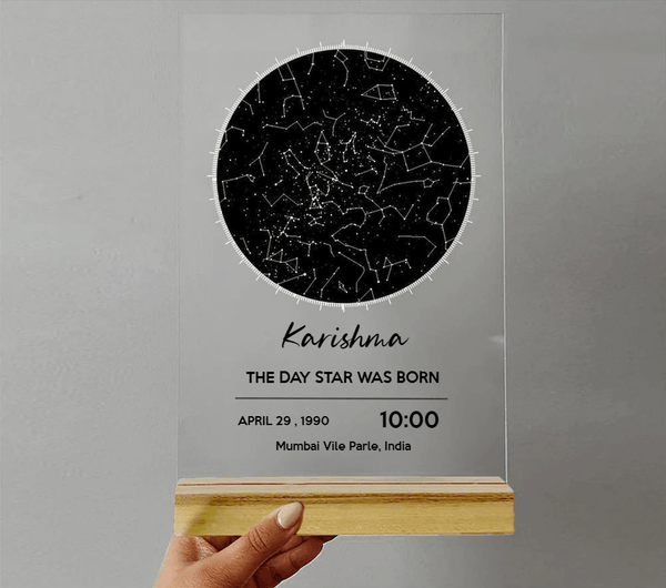 Personalized Birthday Star Map ( NO COD ALLOWED ON THIS PRODUCT ) - ThePeppyStore