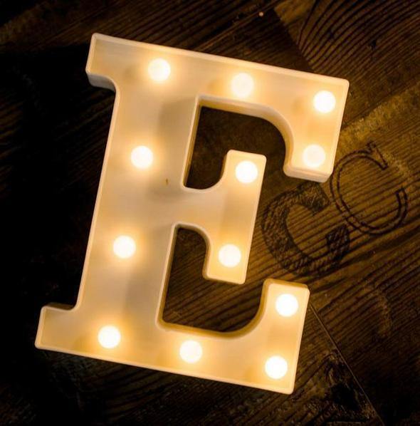 Alphabets Marquee Lights ( Large ) - ThePeppyStore