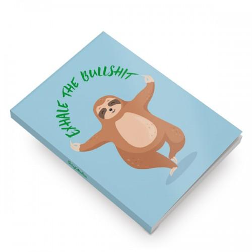 Exhale The Bullshit Softcover Notebooks - ThePeppyStore