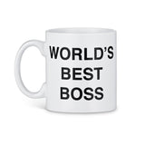 The Office Worlds Best Boss Coffee Mug - ThePeppyStore