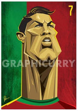 RONALDO WALL ART - ThePeppyStore