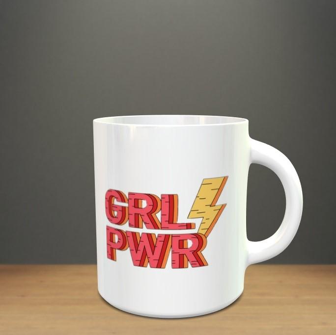 Girl Power Mug - ThePeppyStore