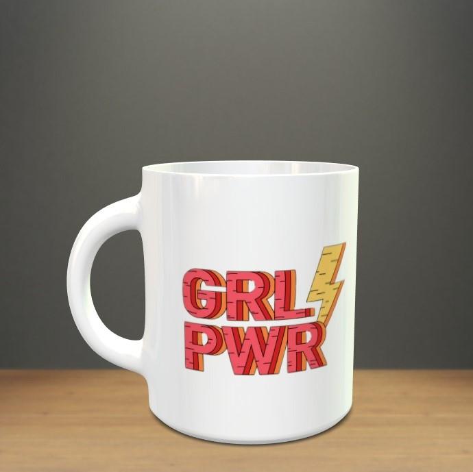 Girl Power Mug - ThePeppyStore