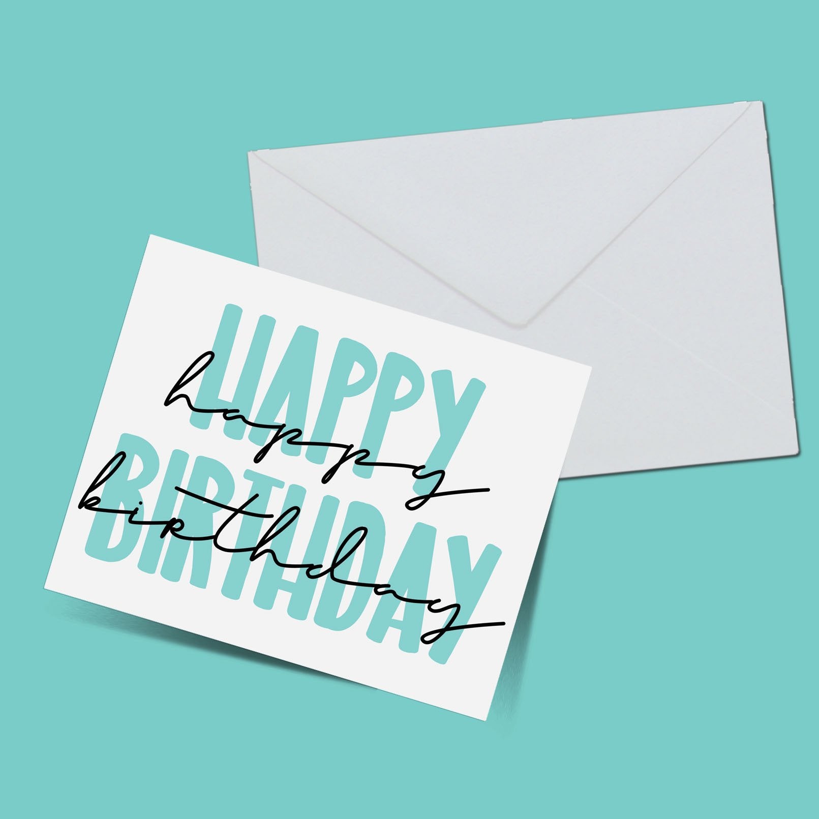 Happy birthday card - ThePeppyStore