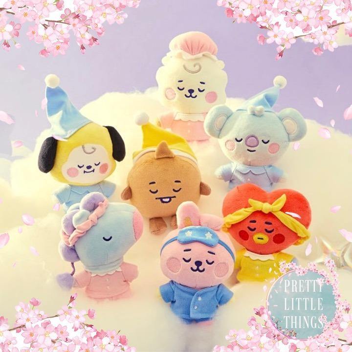 BT21 Plushies - Dreamy -  12 cm ( Choose From Drop Down) - ThePeppyStore