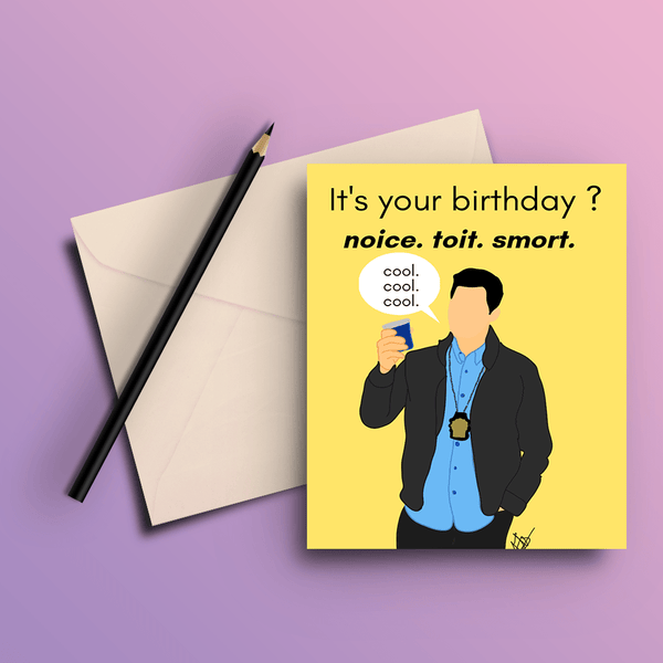 Quirky Jake Quote - Brooklyn 99 Card - ThePeppyStore