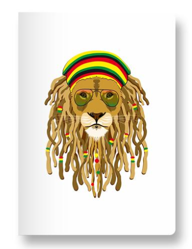 Cool Lion Pocket Diary - ThePeppyStore