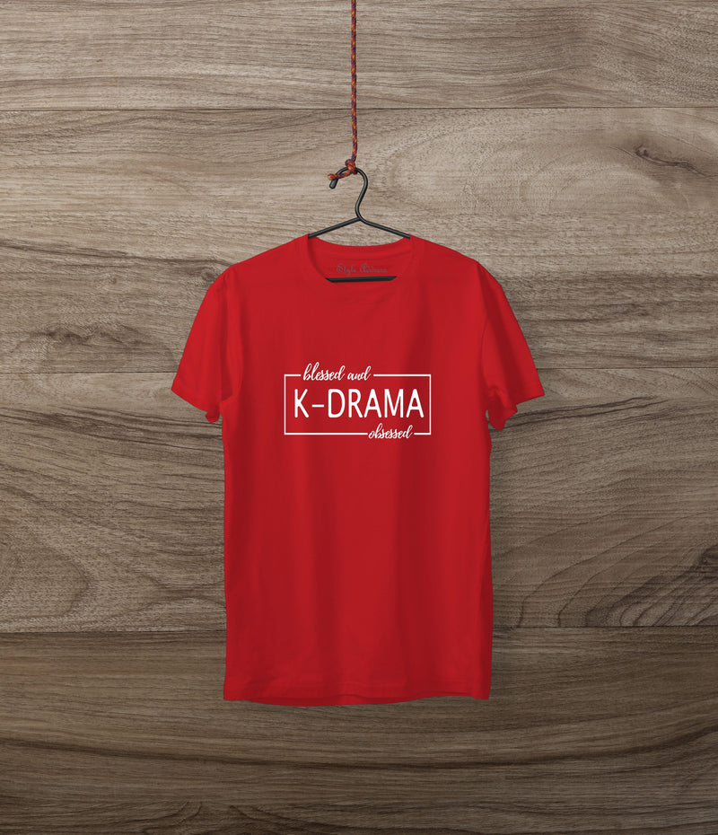 Blessed and Obsessed Korean Drama Tshirt (Choose Size from the Drop Down Menu) - ThePeppyStore