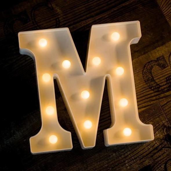 Alphabets Marquee Lights ( Large) - ThePeppyStore