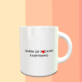 Queen Of F*cking Everything Mug - ThePeppyStore