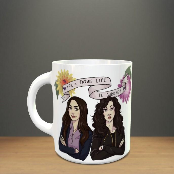 Rosa And Amy Brooklyn 99 Mug - ThePeppyStore