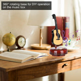 Guitar Rotating Music Box - ThePeppyStore