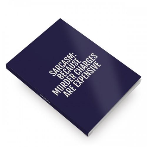 Sarcasm Softcover Notebooks - ThePeppyStore